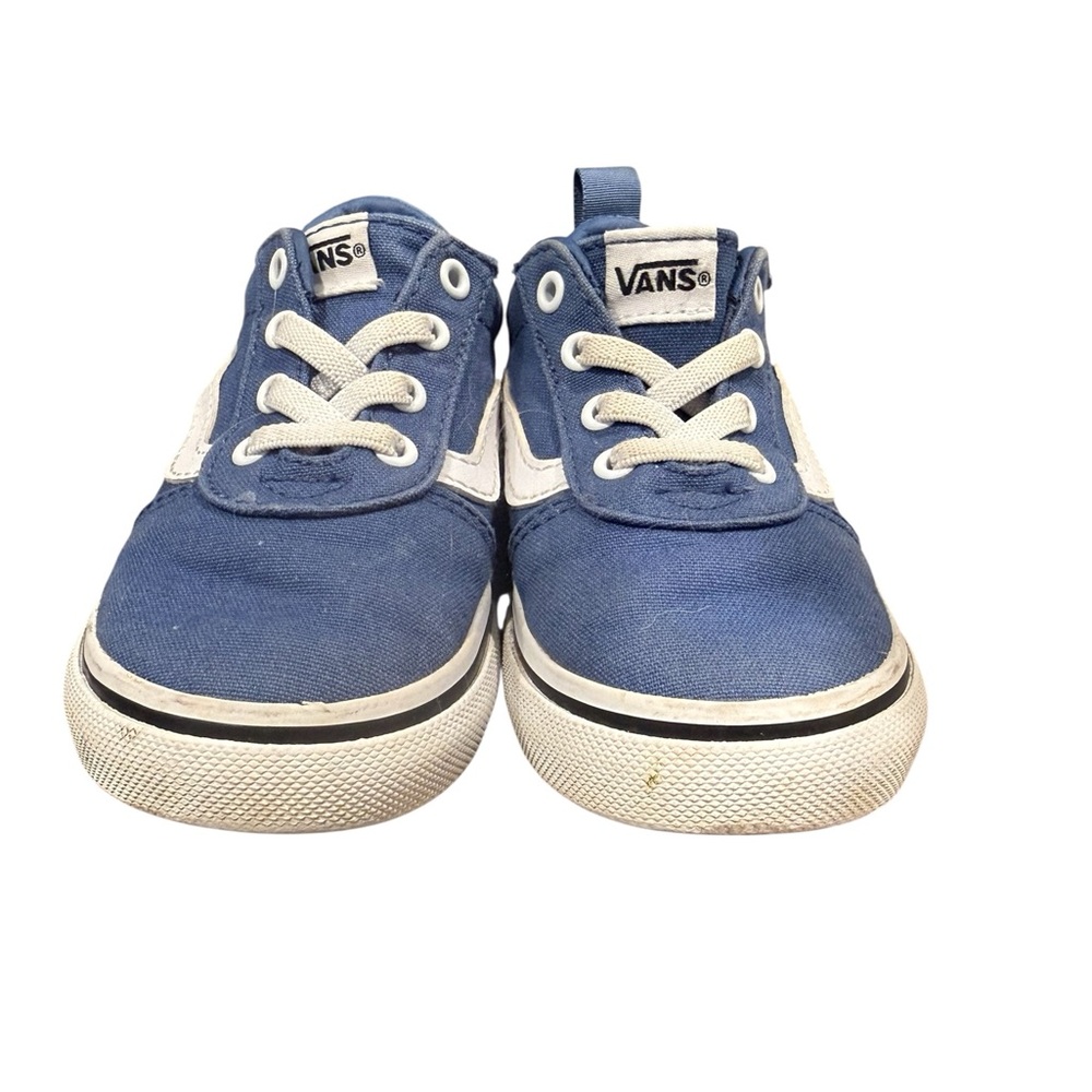 Vans toddler Blue Canvas Sneakers